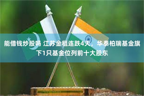 能借钱炒股吗 江苏金租连跌4天，华泰柏瑞基金旗下1只基金位列前十大股东