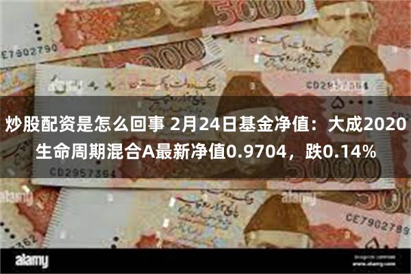 炒股配资是怎么回事 2月24日基金净值：大成2020生命周期混合A最新净值0.9704，跌0.14%